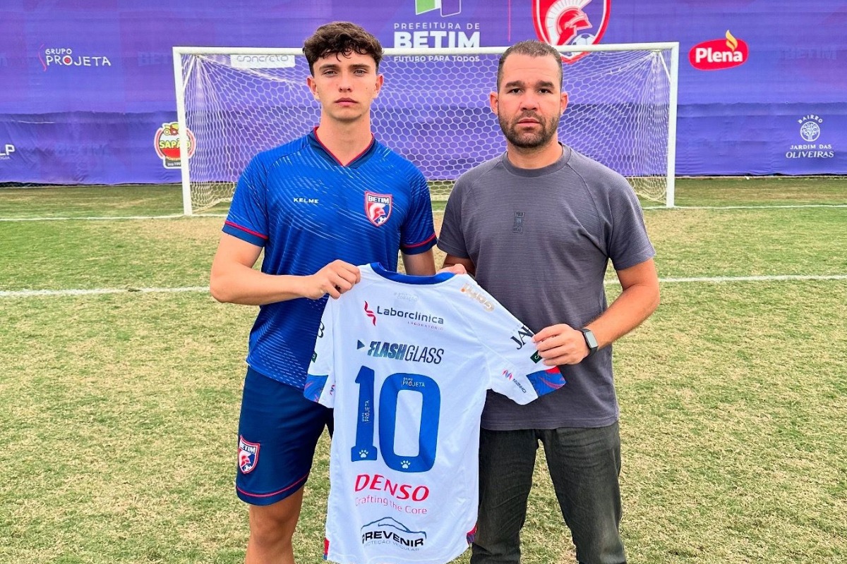 O jovem atleta é um dos destaques do Time da Cidade e é titular da equipe sub-20
