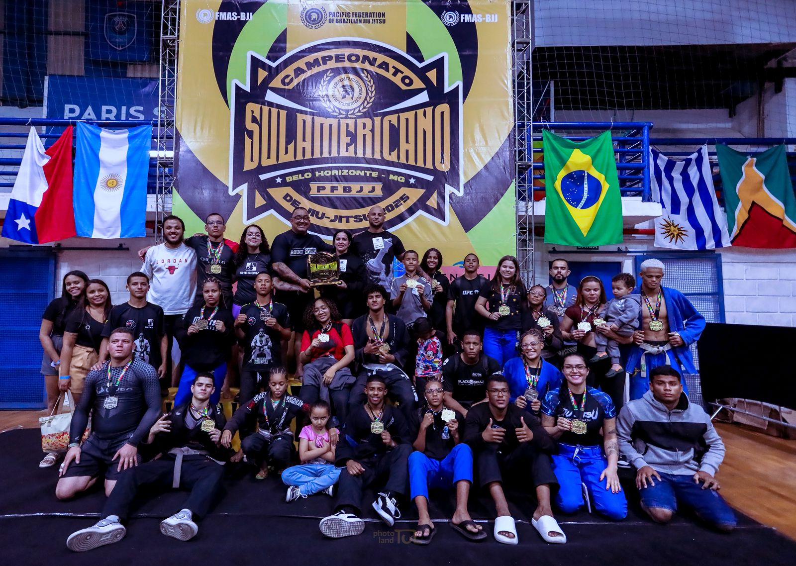 Equipe da cidade é considerada referência na formação de atletas