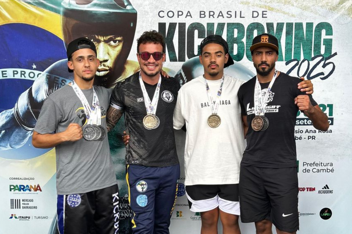 Atletas fazem parte de três academias de artes marciais da cidade