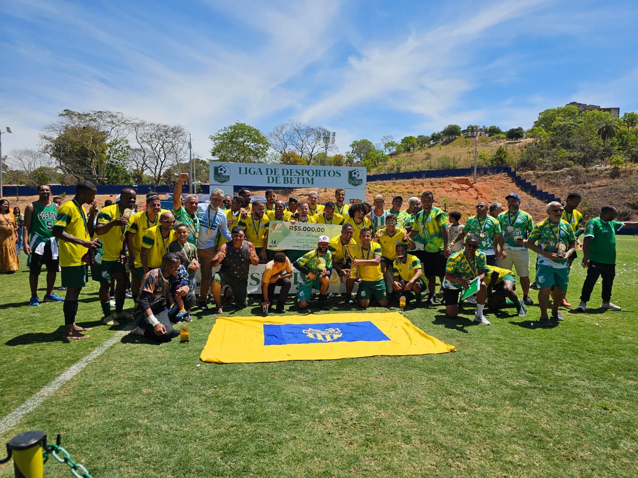 Time campeão marcou os gols da vitória no primeiro tempo
