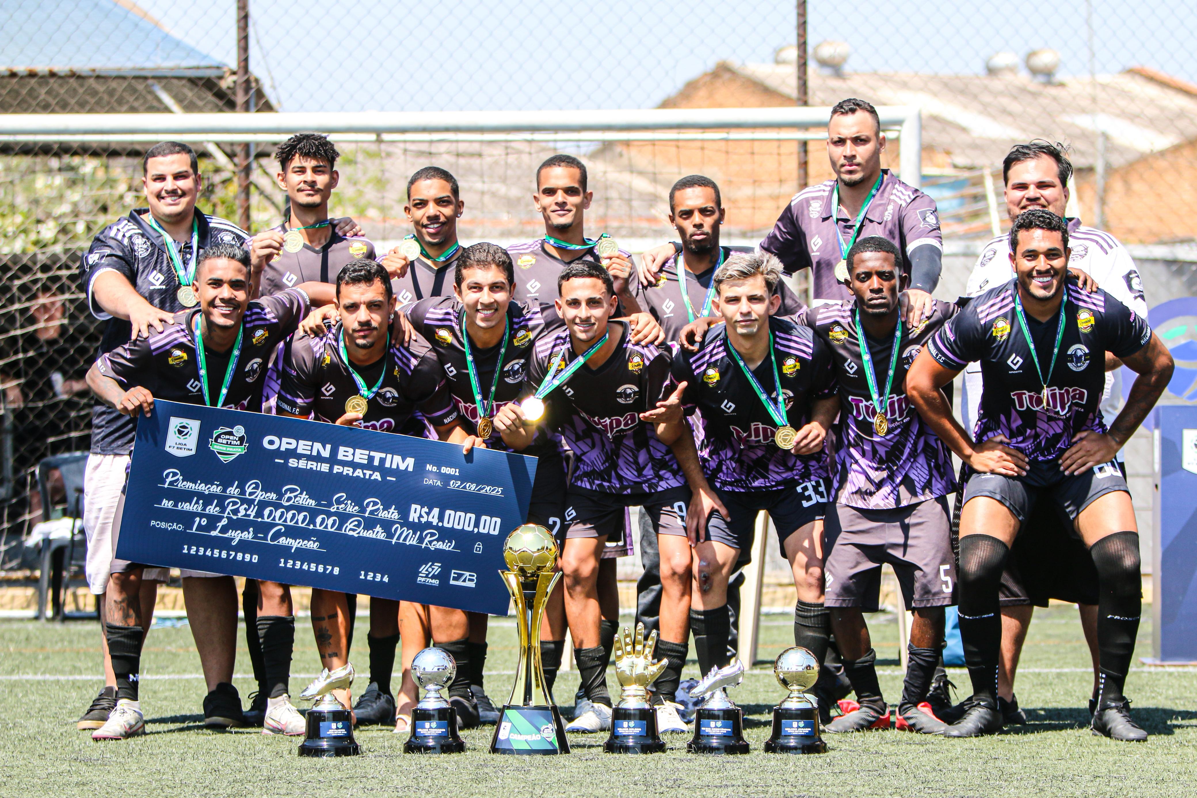 Time é o atual campeão da Série C F7 Betim