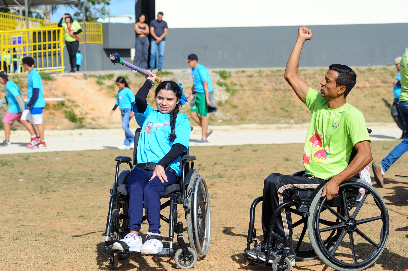 Festival irá apresentar, de forma lúdica, três modalidades esportivas paralímpicas