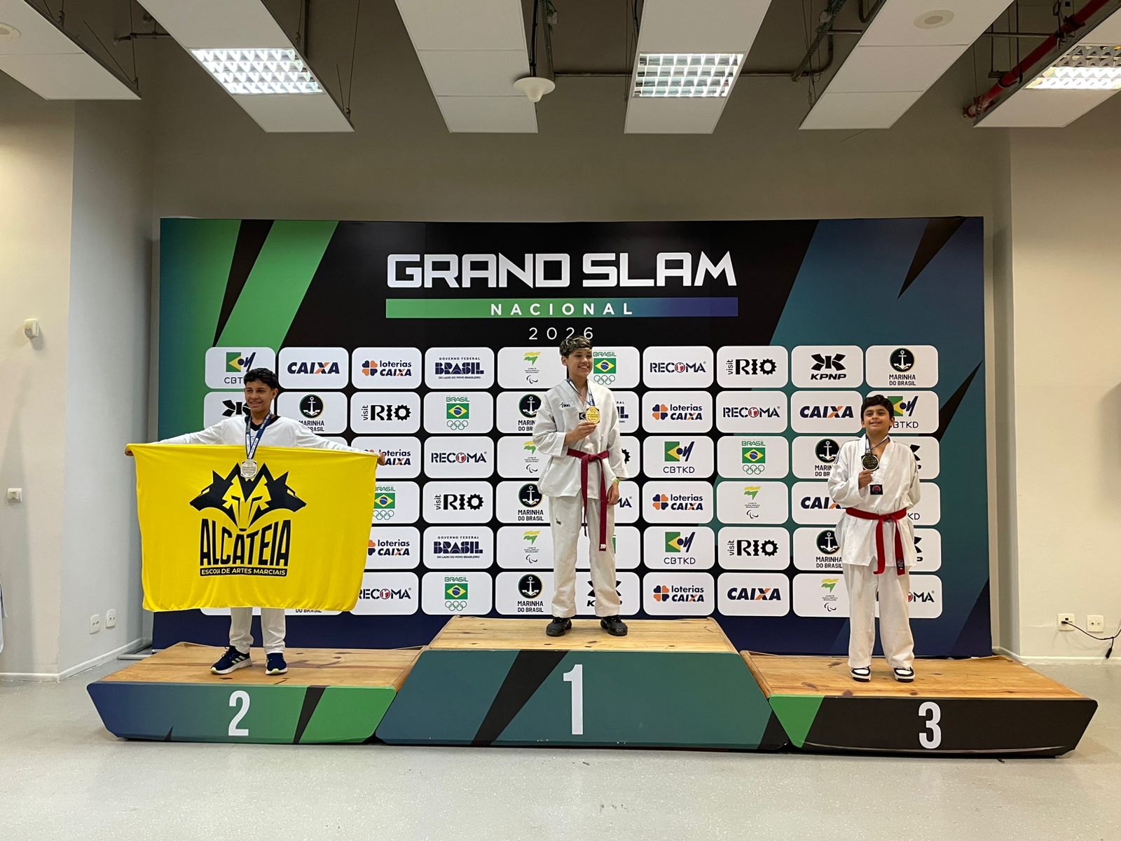 Thales Soares conquistou a medalha de prata no Grand Slam