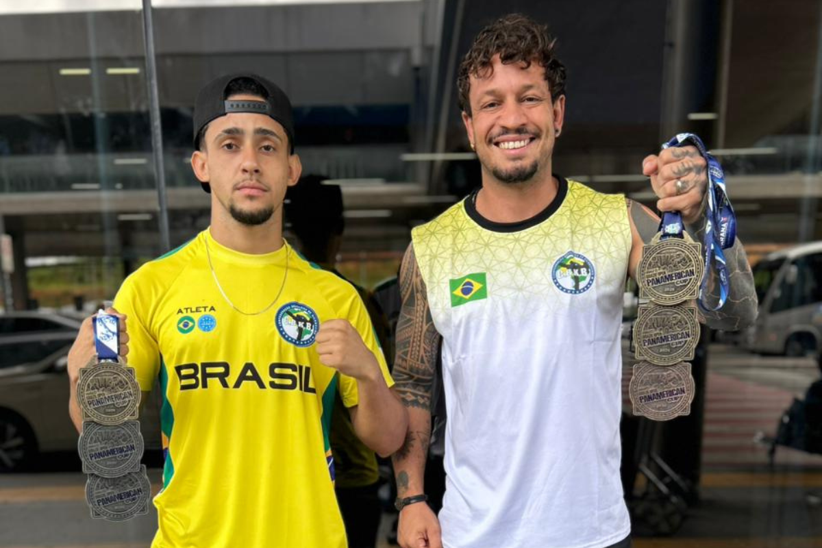 Dupla garantiu seis pódios na competição internacional
