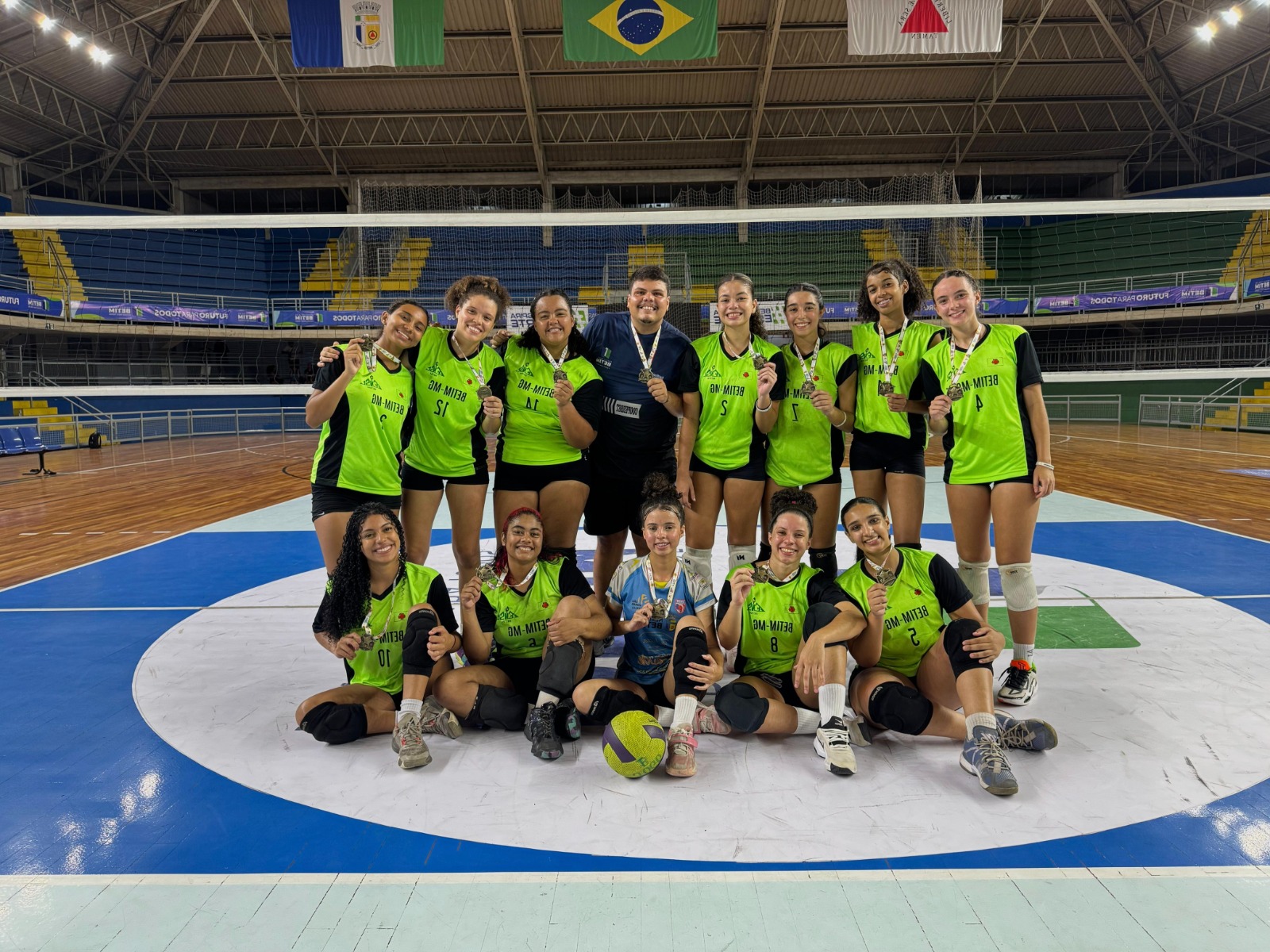 Além da vitória, a equipe conquistou a vaga no Brasileiro Escolar