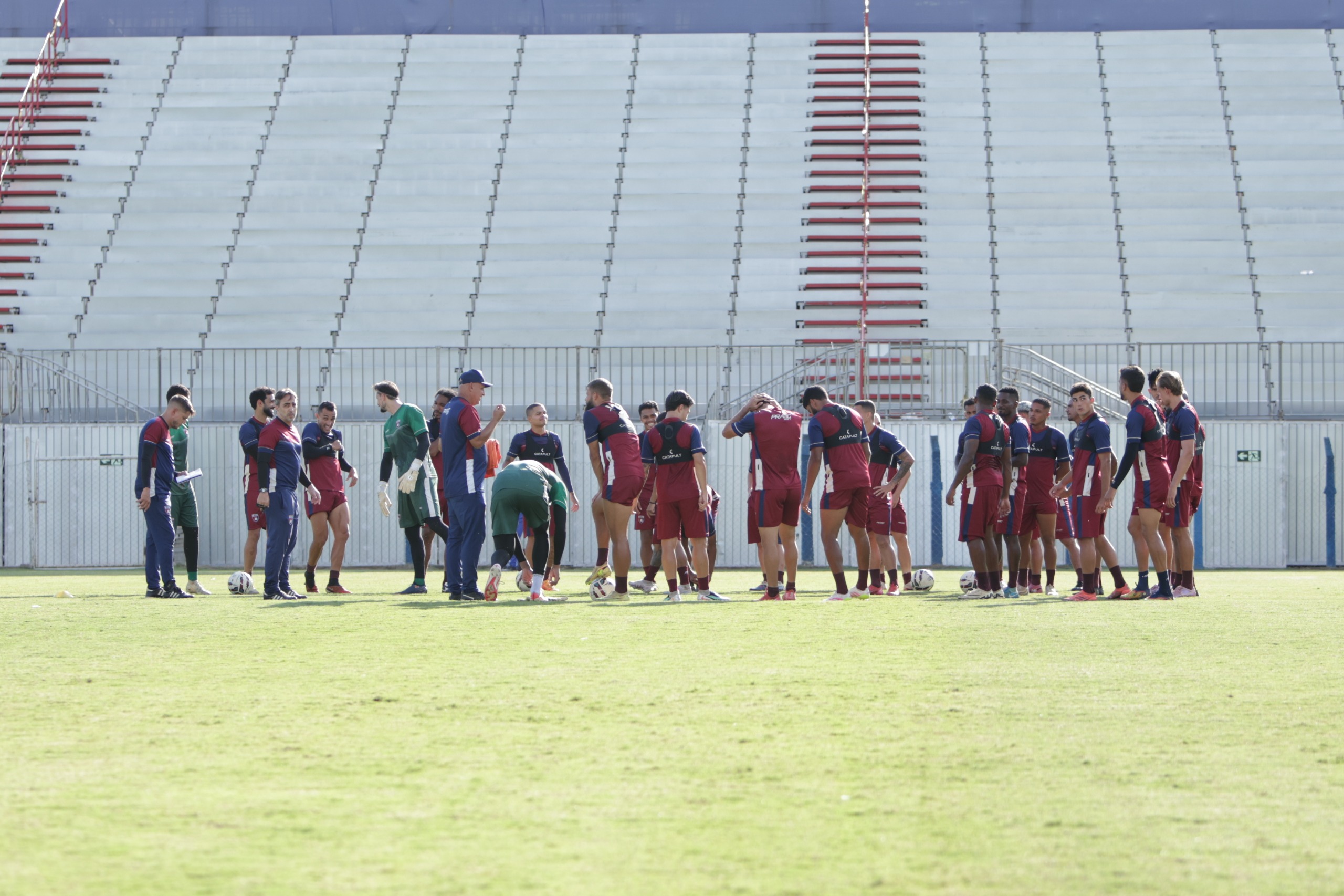 Equipe betinense realizou o último treinamento na Arena Urbsan