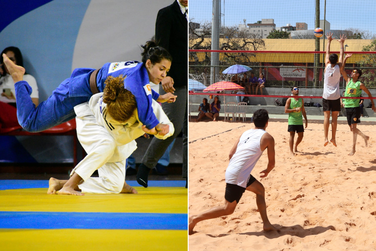 Horto Municipal recebe as seletivas do vôlei de praia