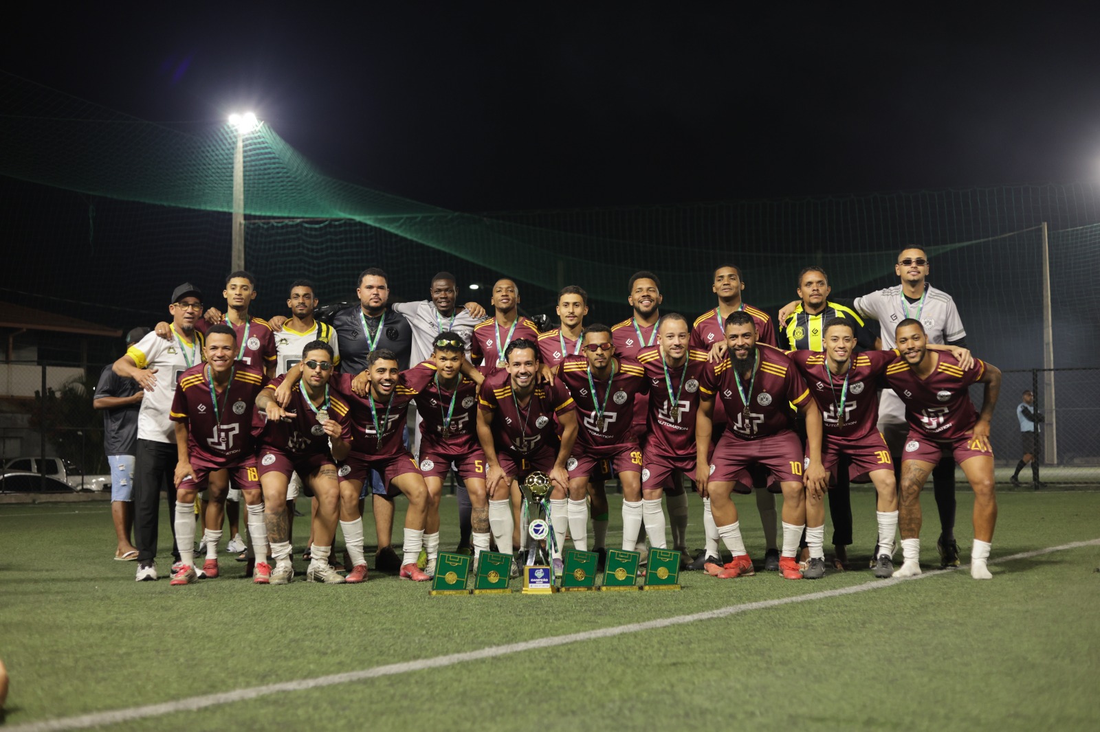 Equipe garantiu a vitória contra o A.C. Fut7 pelo placar de 6 a 2