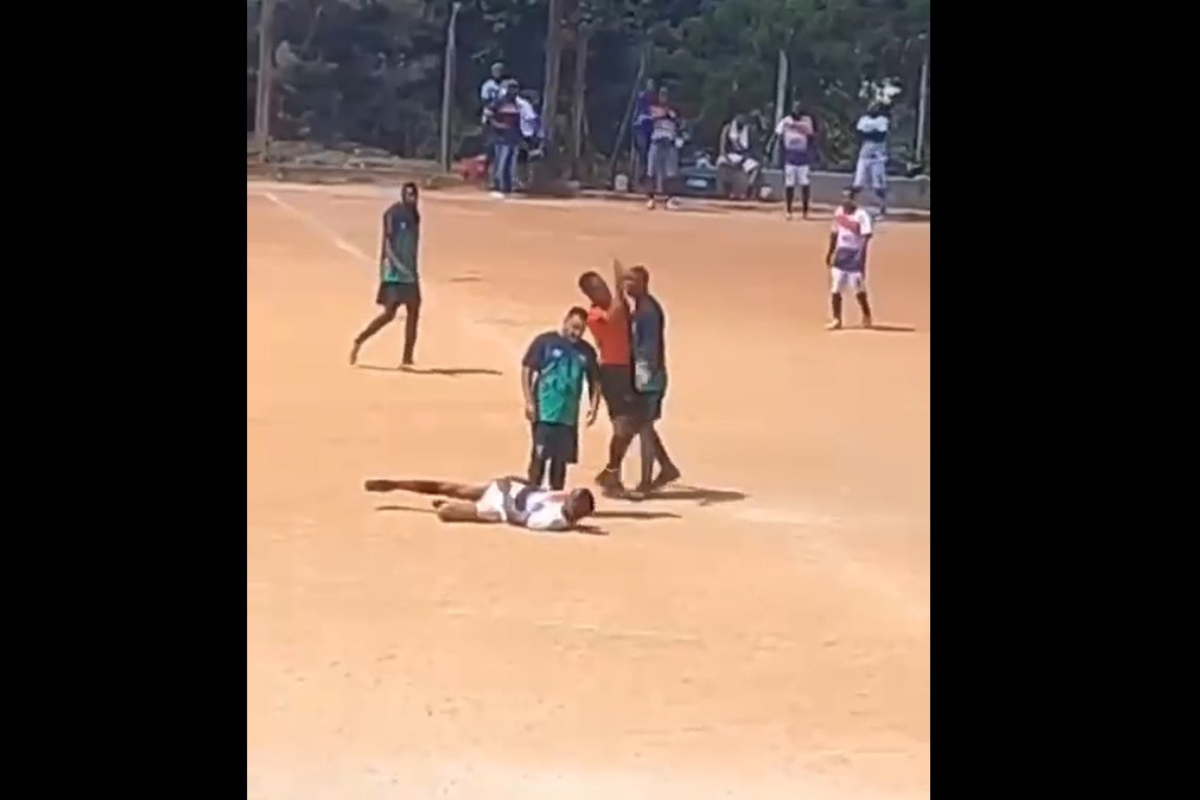 Episódio foi registrado em partida entre Olimpique e Integrantes