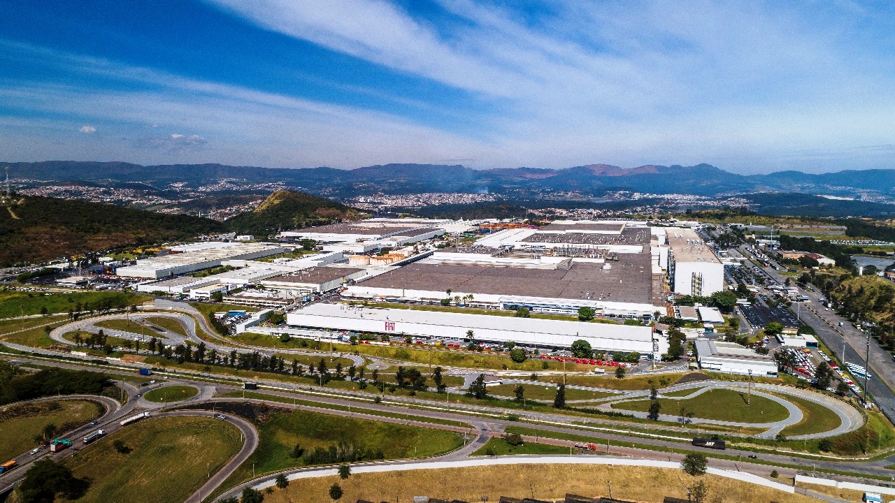 A fábrica da Fiat é um pilar fundamental para a economia de Betim
