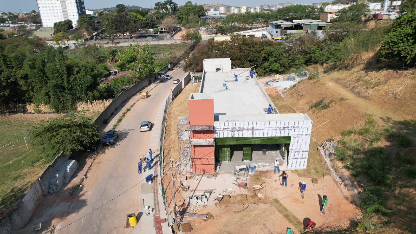 Prédio da UBS Vila Bemge recebeu últimos ajustes para ser inaugurado nesta sexta-feira (4)
