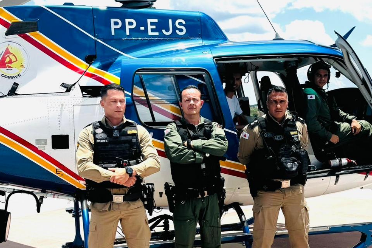 Transporte foi feito com a aeronave Pégasus