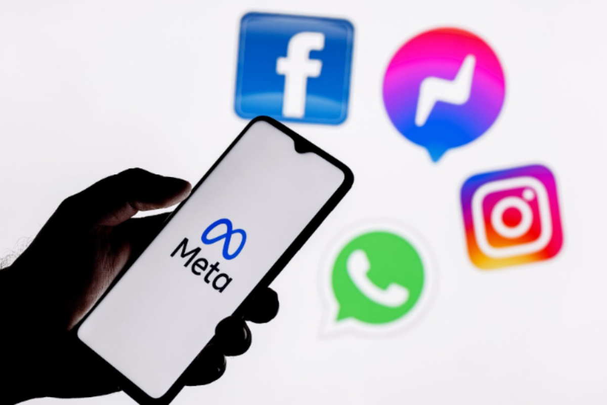 Meta é responsável pelo Instagram, Facebook, Messenger e Whatsapp

