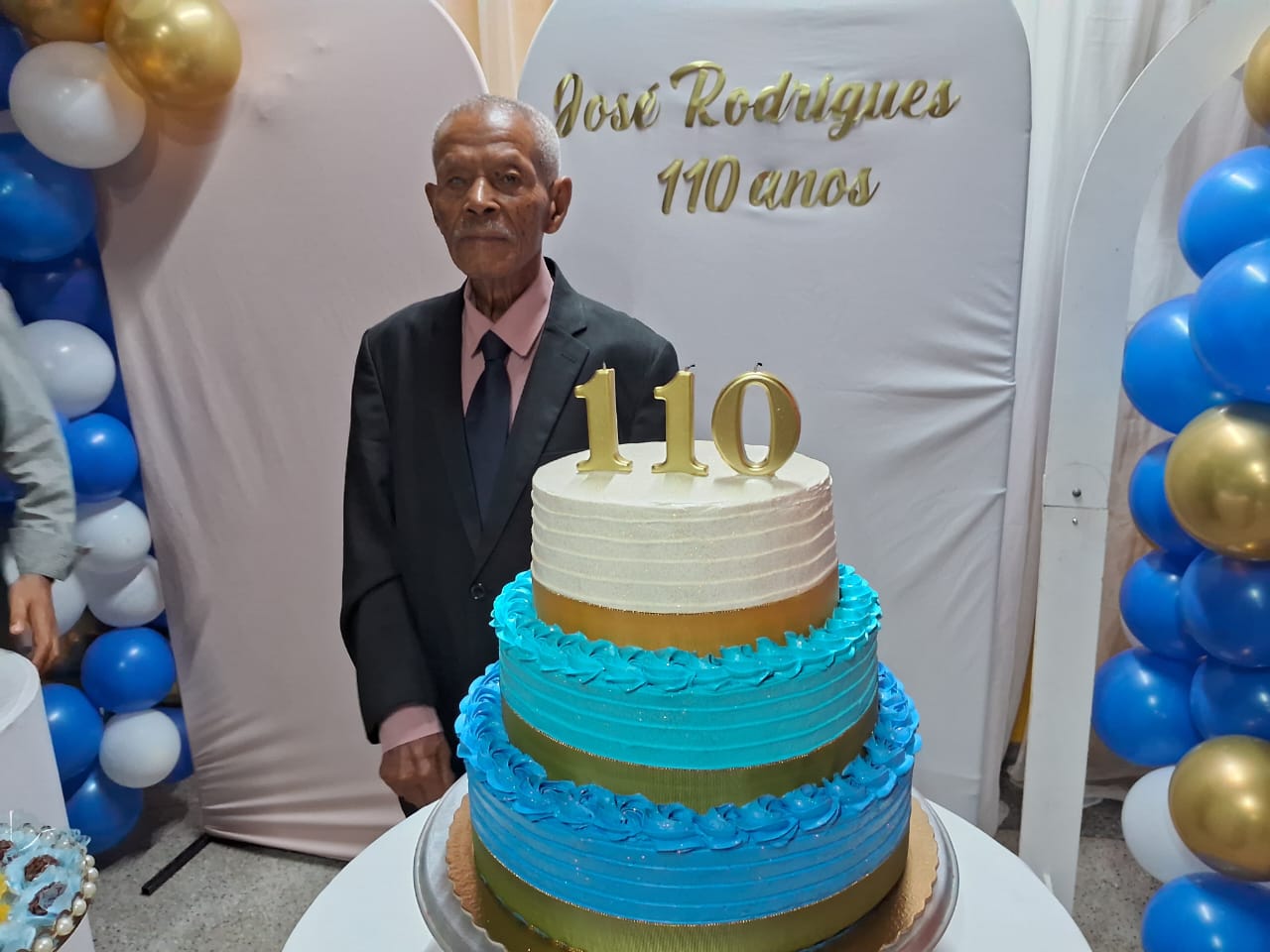  José Rodrigues da Silva, morador de Betim de 110 anos