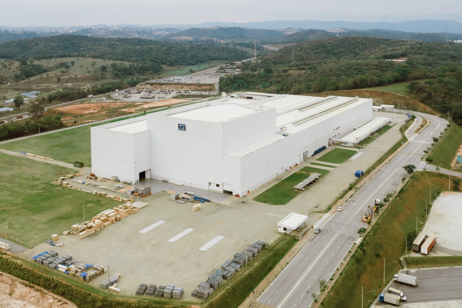 Conclusão da obra na WEG está prevista para o segundo semestre de 2026 
