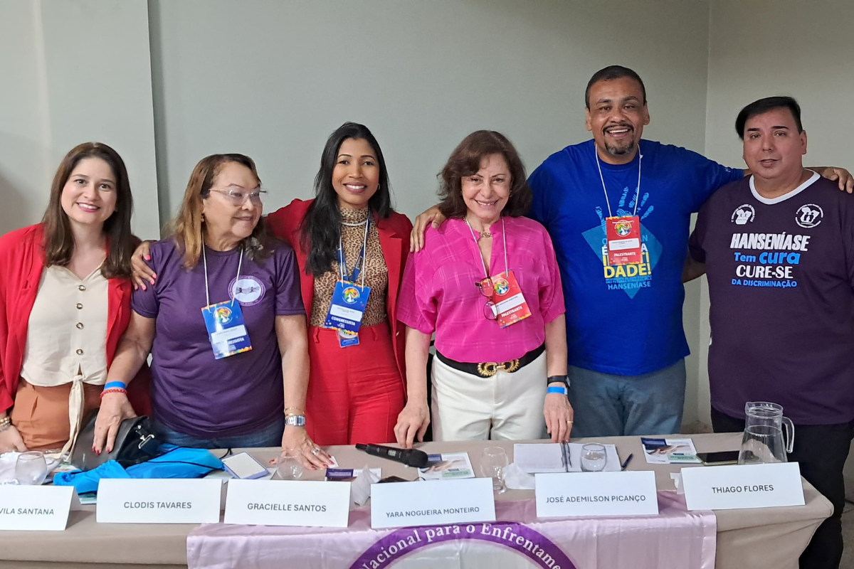 Thiago Flores participou o Congresso Brasileiro de Hansenologia em novembro do ano passado, onde a regulamentação da lei 11.520 foi debatida antes da publicação 