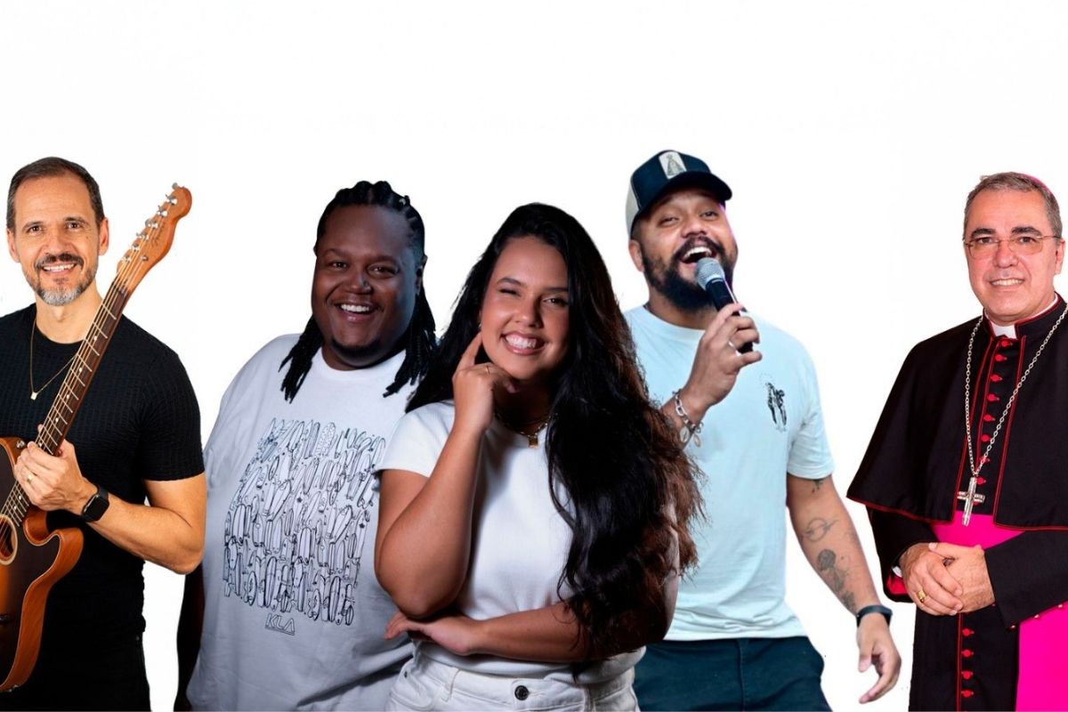 Banda Dominus, projeto Papo Jovem e Dom Nivaldo, bispo auxiliar da Arquidiocese de BH