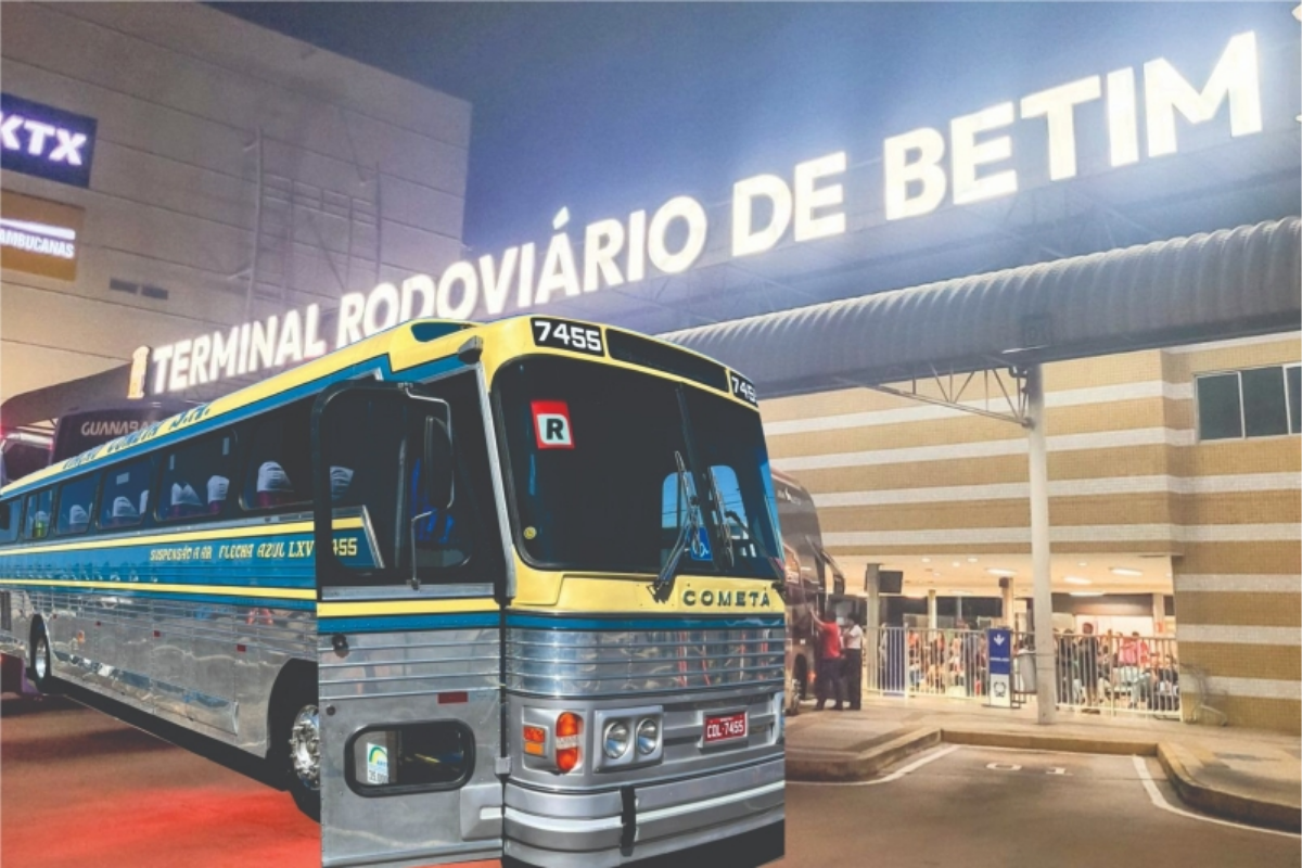 Modelo Scania/CMA Flecha A. VII foi fabricado em 1998