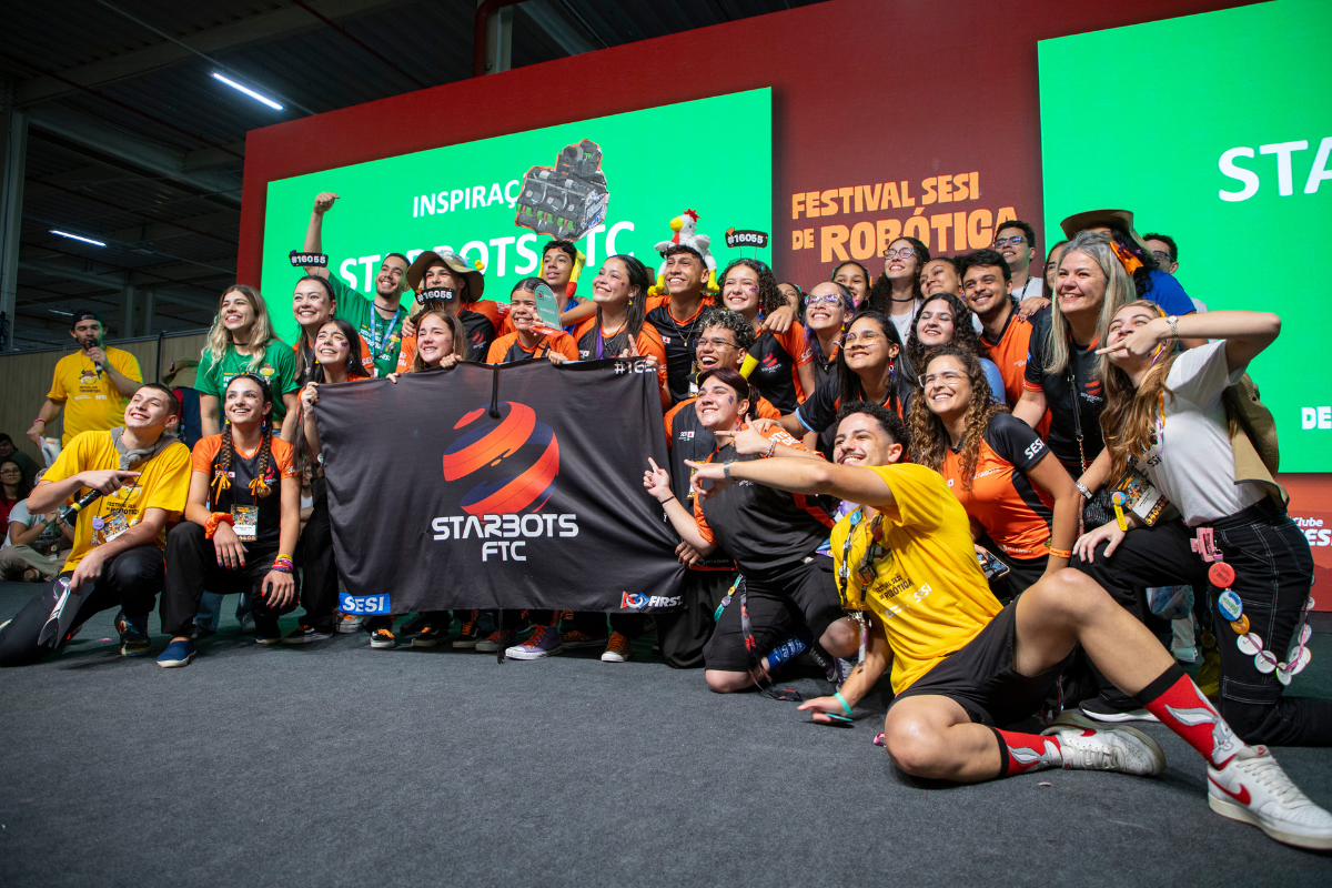 Equipe Starbots FTC, do Sesi Betim