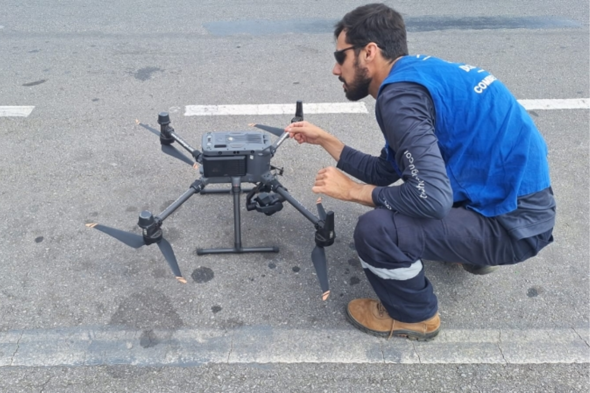 Uso de drone faz parte de convênio firmado com o Estado ainda na gestão do ex-prefeito Vittorio Medioli