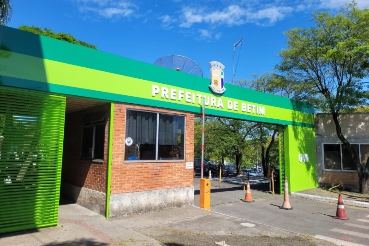 Fachada da Prefeitura de Betim