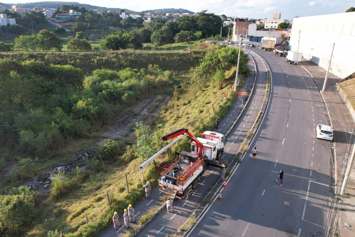No Nova Baden, os trabalhos foram iniciados nessa segunda-feira (14)