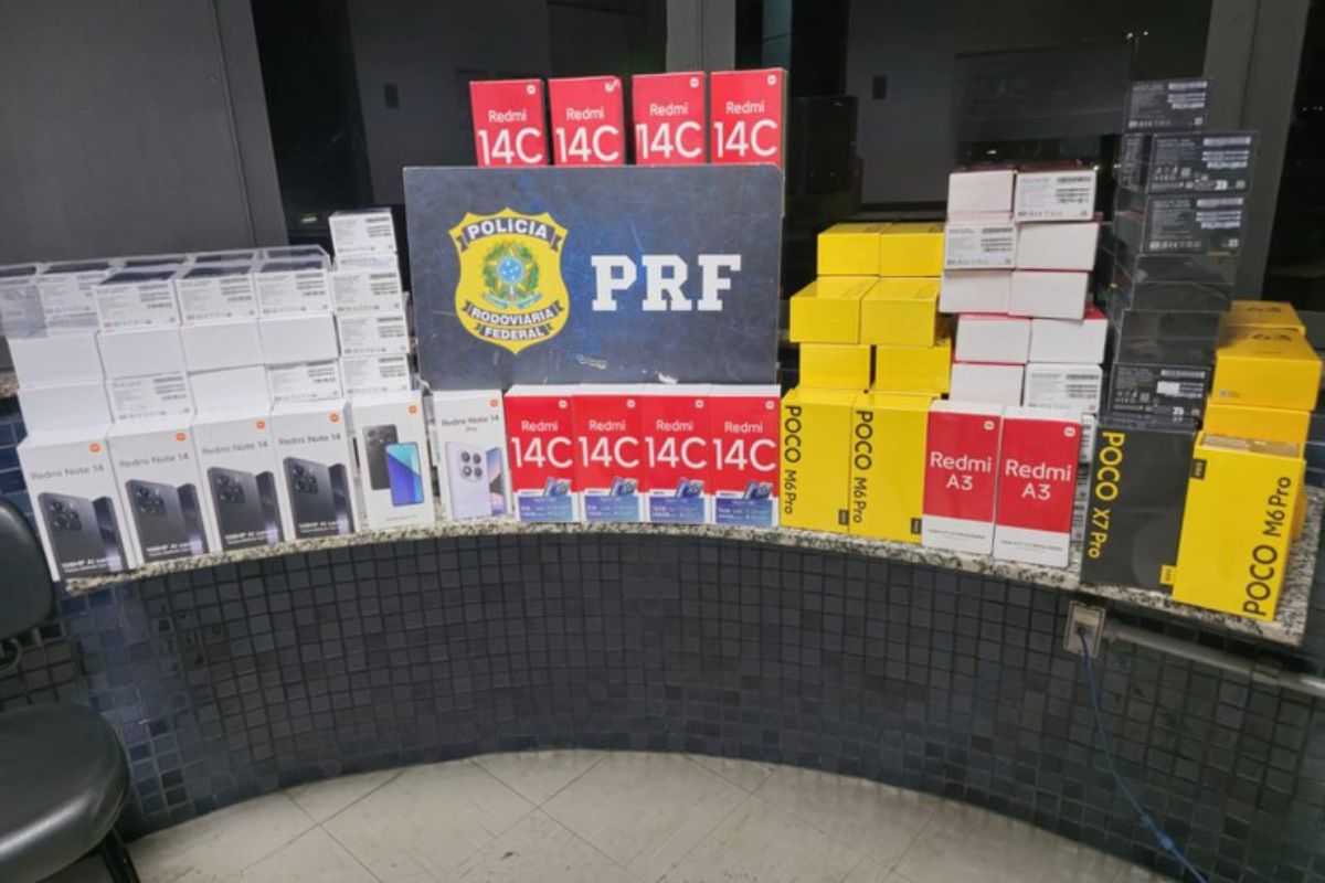 Suspeitos foram encaminhados à Delegacia de Polícia Federal em Belo Horizonte, junto com o veículo e o material apreendidos