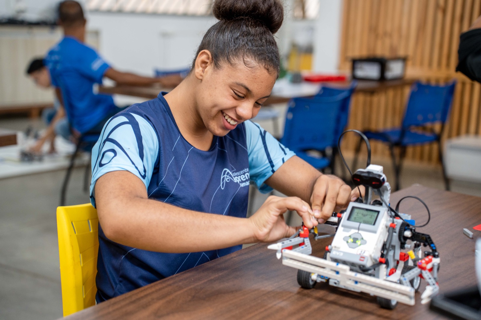 FabLab Ramacrisna ocupa uma área de 500 m² e oferece formação gratuita em diversas áreas