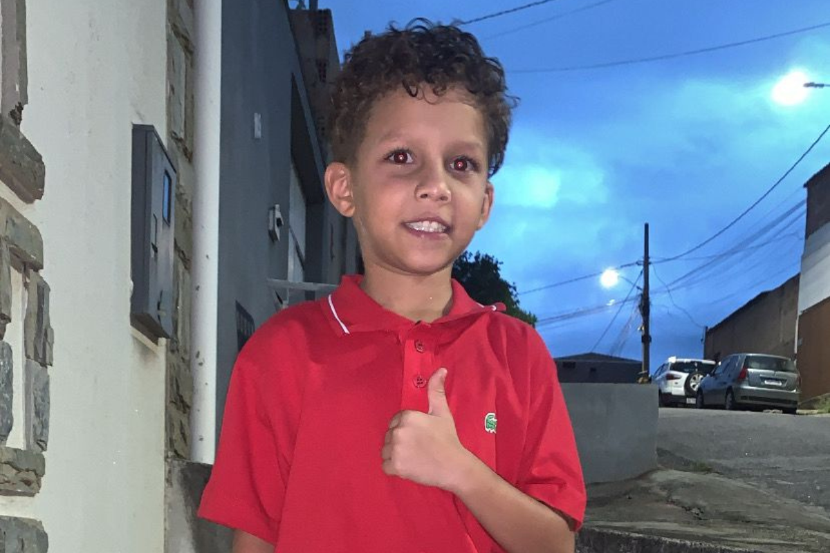 Arthur Saymon era fã de futebol e tinha aulas em uma escolinha no bairro Santa Lúcia 