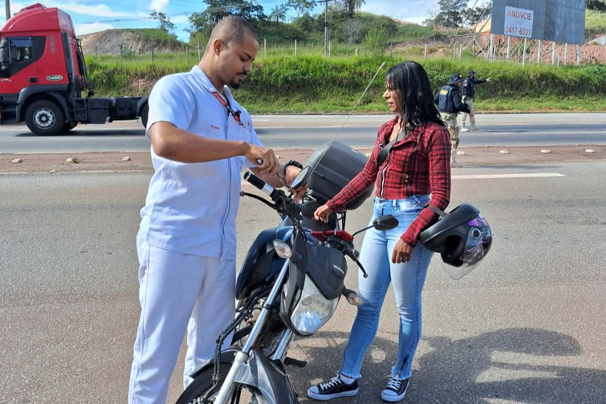 Iniciativa ocorreu na base da PRF, localizada no KM 499 da Rodovia Fernão Dias 

