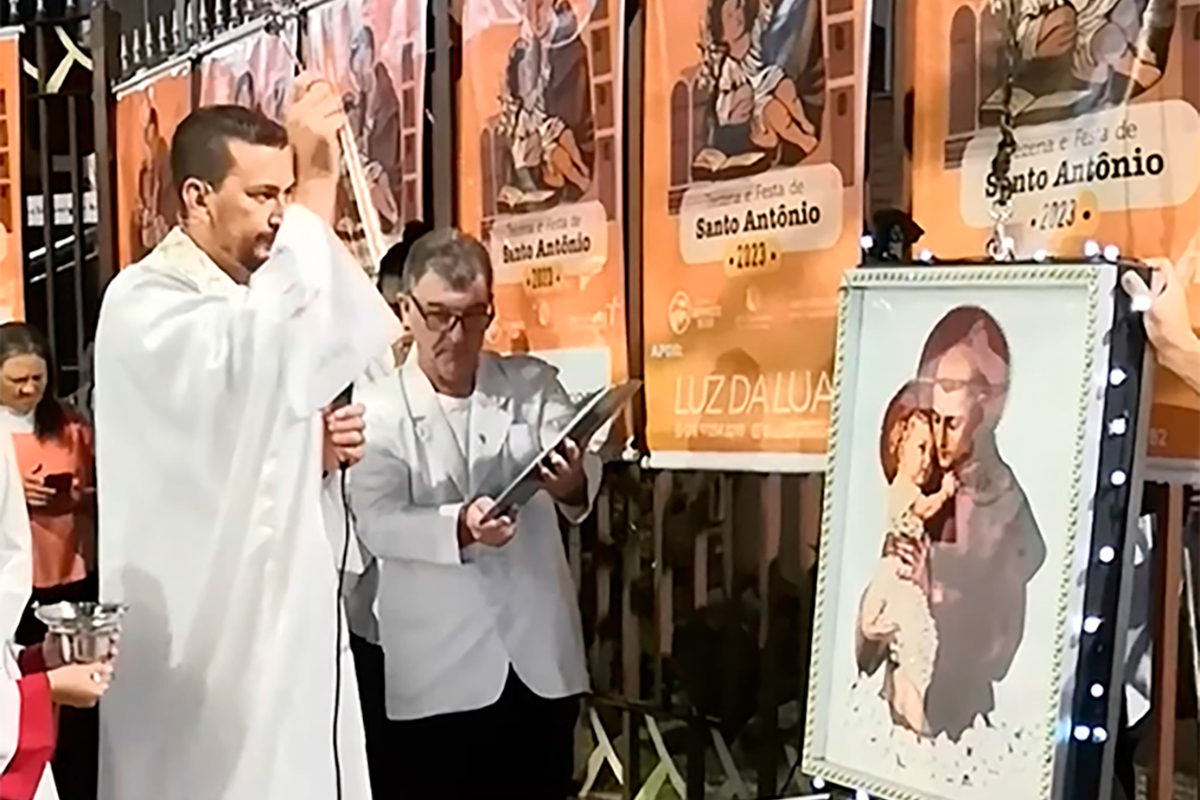 Santo Antônio é copadroeiro da Paróquia São Francisco de Assis 