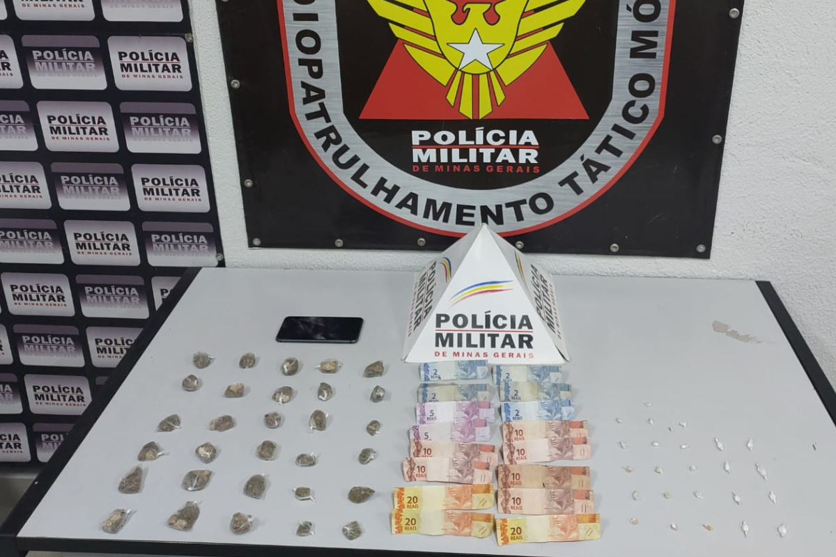 Suspeito foi identificado e, após a ação, a mãe foi contatada e acompanhou a condução do filho até o 33º Batalhão de Betim