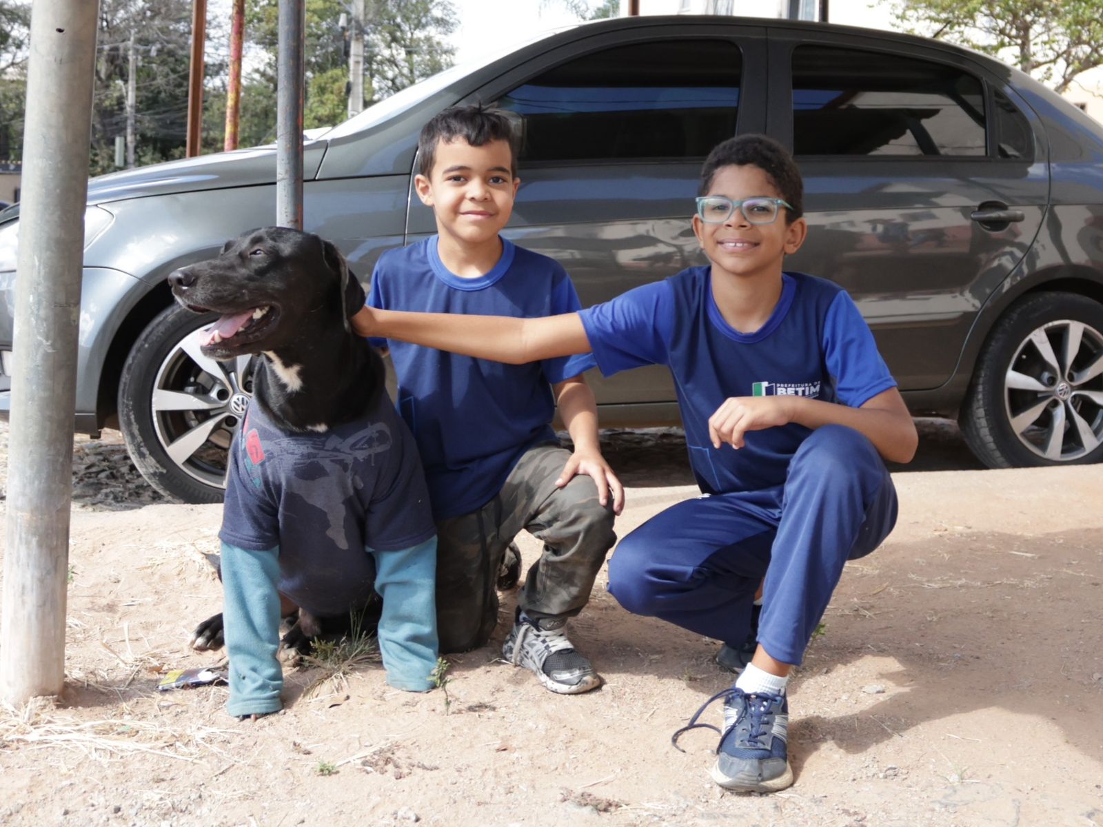 A iniciativa nasceu a partir da observação sensível dos próprios meninos