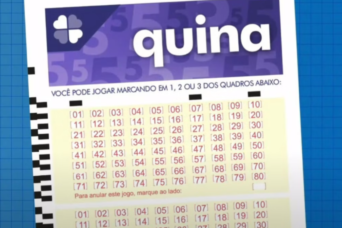 Sorteio da Quina é realizado de segunda a sábado

