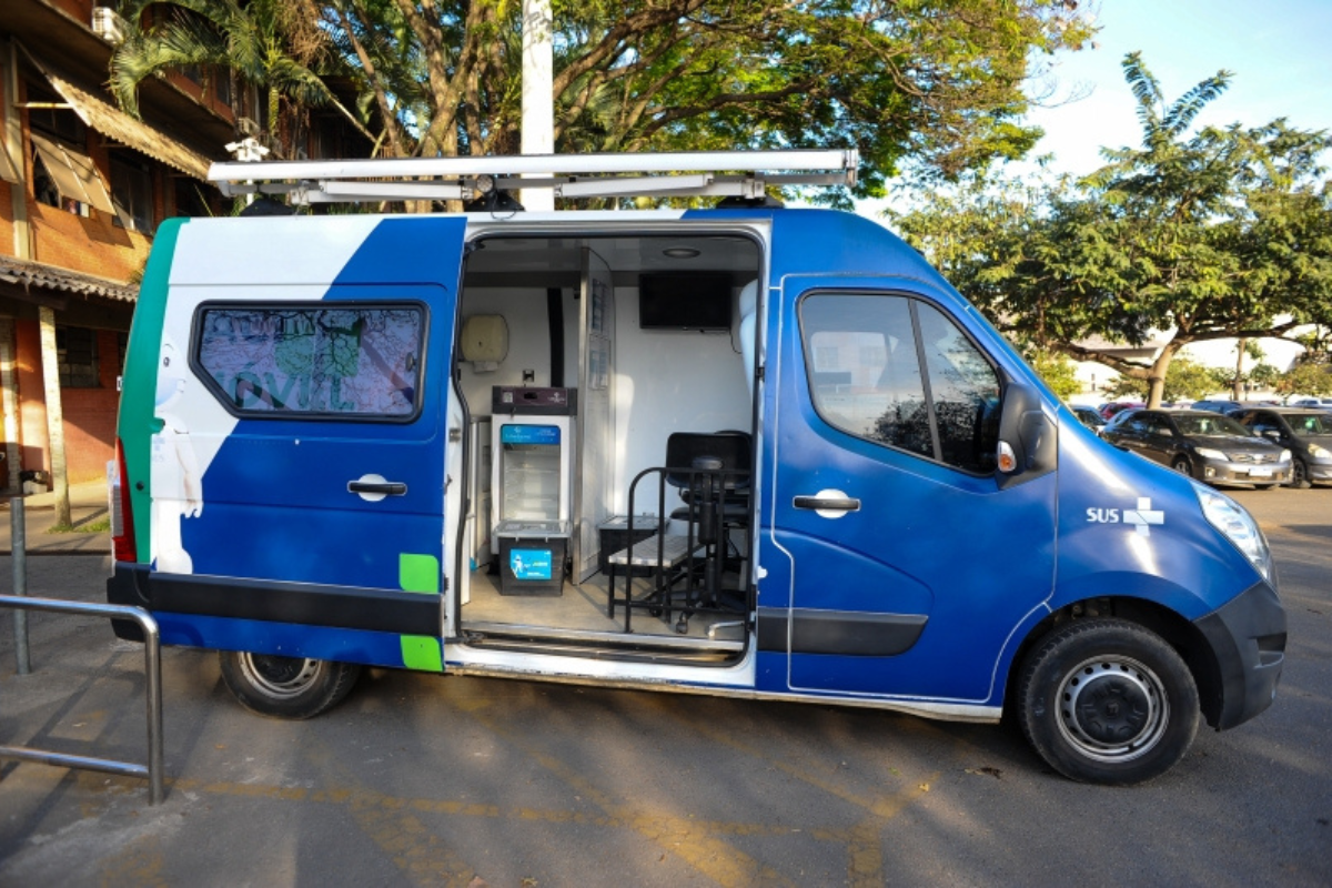 Unidade móvel vai aplicar doses das vacinas de rotina do Calendário Vacinal e contra Covid-19