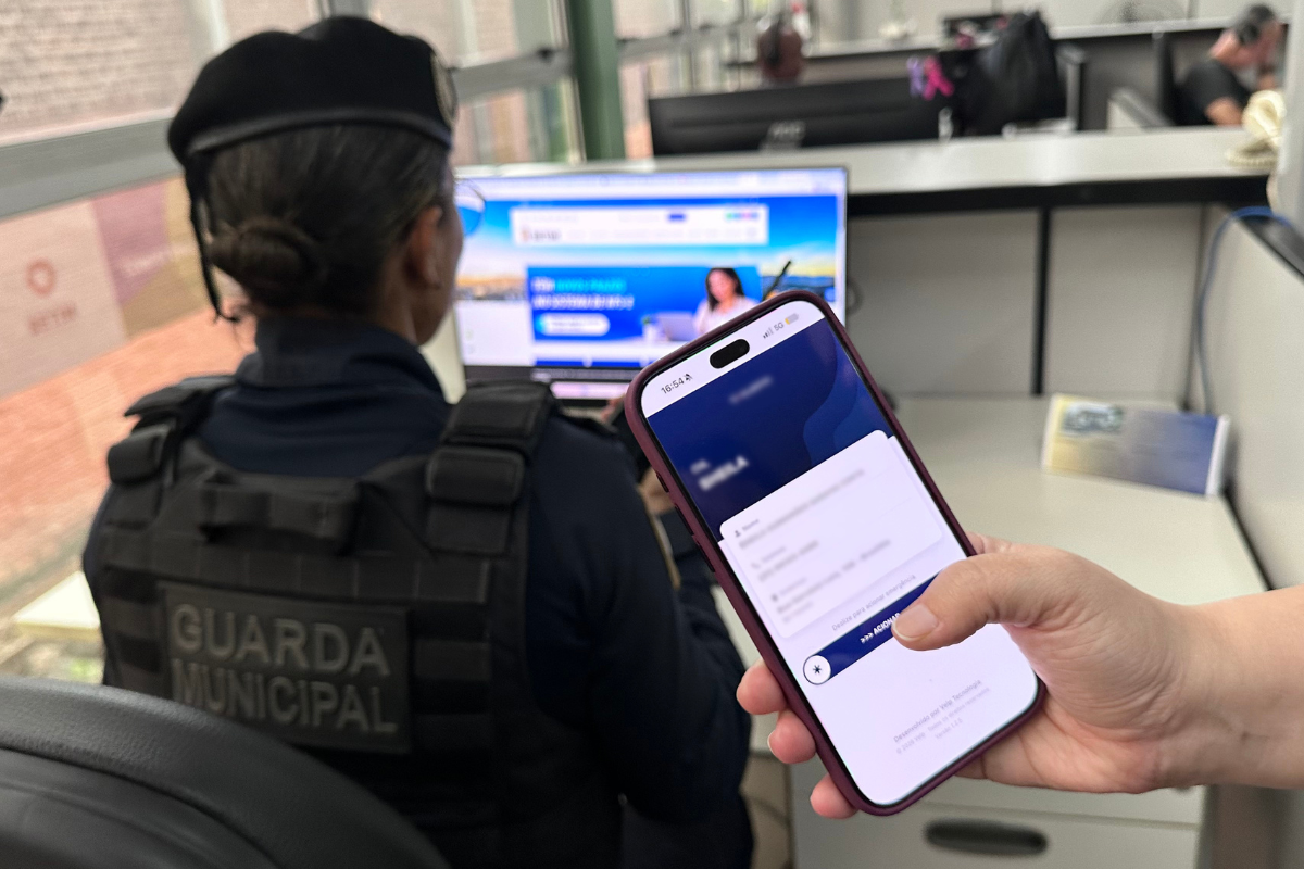Aplicativo da Guarda Municipal de Betim é disponibilizado a mulheres com medida protetiva