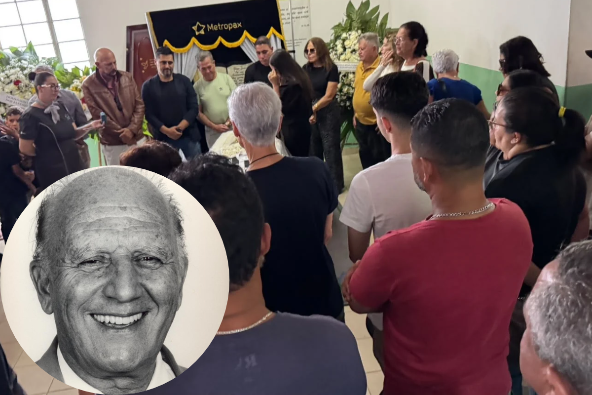 Geraldo Trindade foi sepultado nesta quinta-feira (29), no Cemitério Nossa Senhora do Carmo