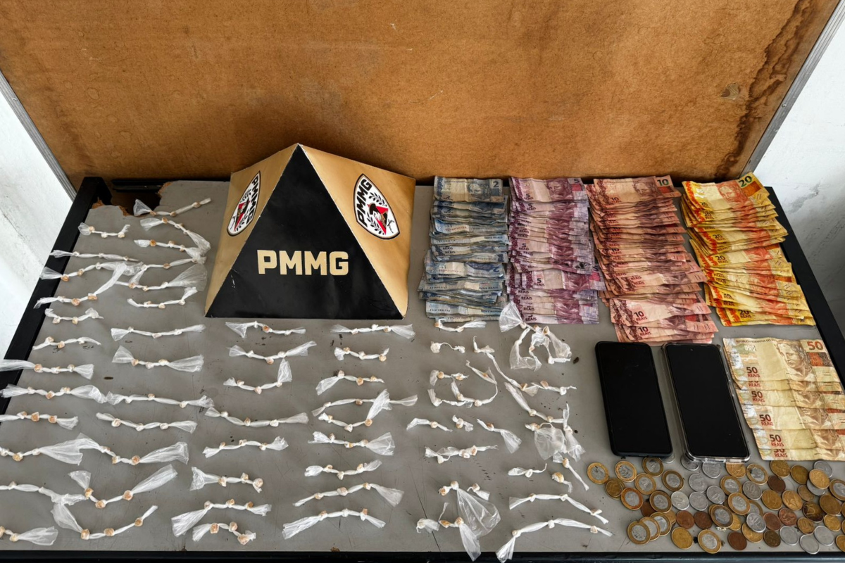 Outro suspeito conseguiu fugir e não foi localizado pela Polícia Militar