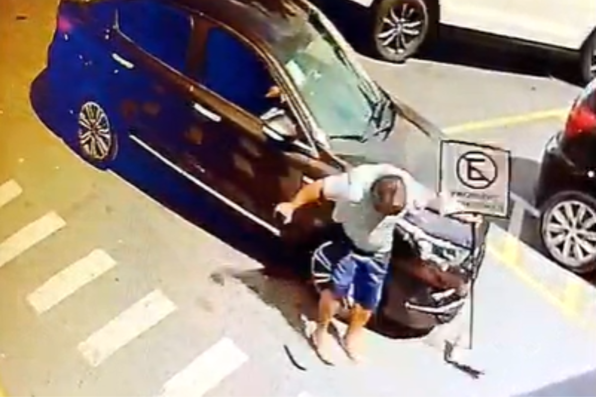 Confusão ocorreu no último domingo e teria sido motivada pelo uso irregular de uma vaga proibida no local