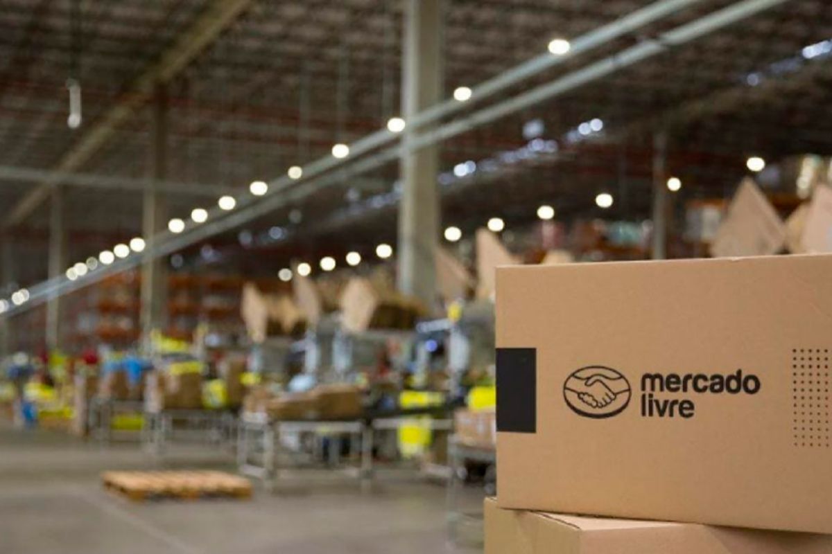 Centro de Distribuição do Mercado Livre em Betim fica localizado na rua Cássia, nº 1.305, no bairro Aroeiras