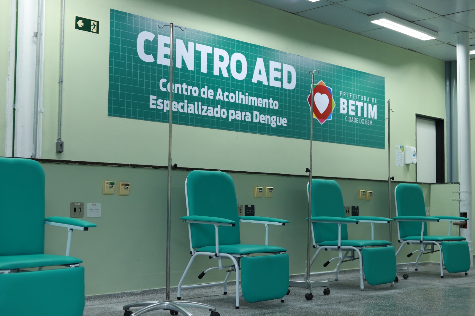 Unidade tem capacidade para realizar 200 atendimentos a cada 24 horas e conta com 30 pontos para hidratação venosa