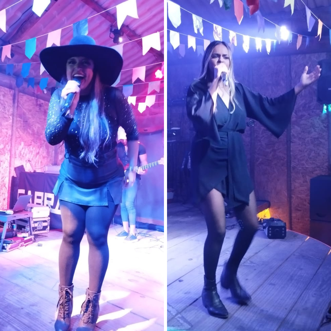 As artistas Tamires Alves, de Sete Lagoas, e Poliane Lins, de Contagem, são as finalistas do concurso
