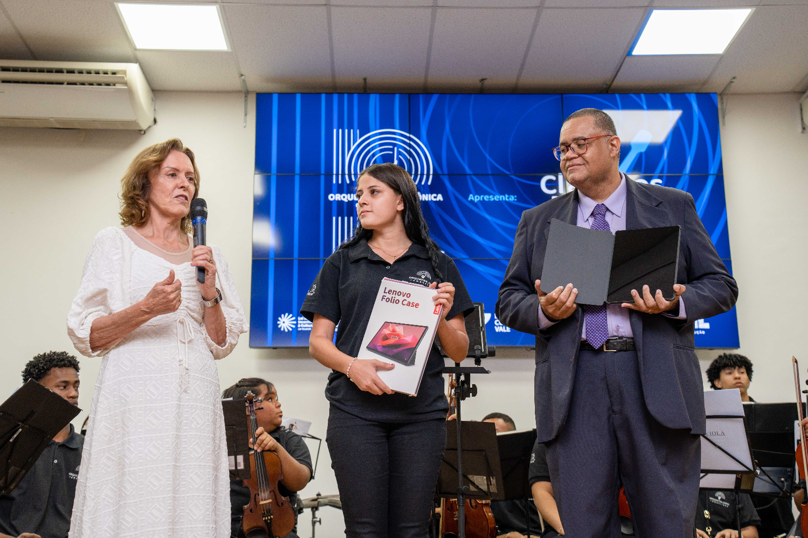 Orquestra Filarmônica Ramacrisna foi fundada em 2005; atualmente, grupo conta com 40 alunos