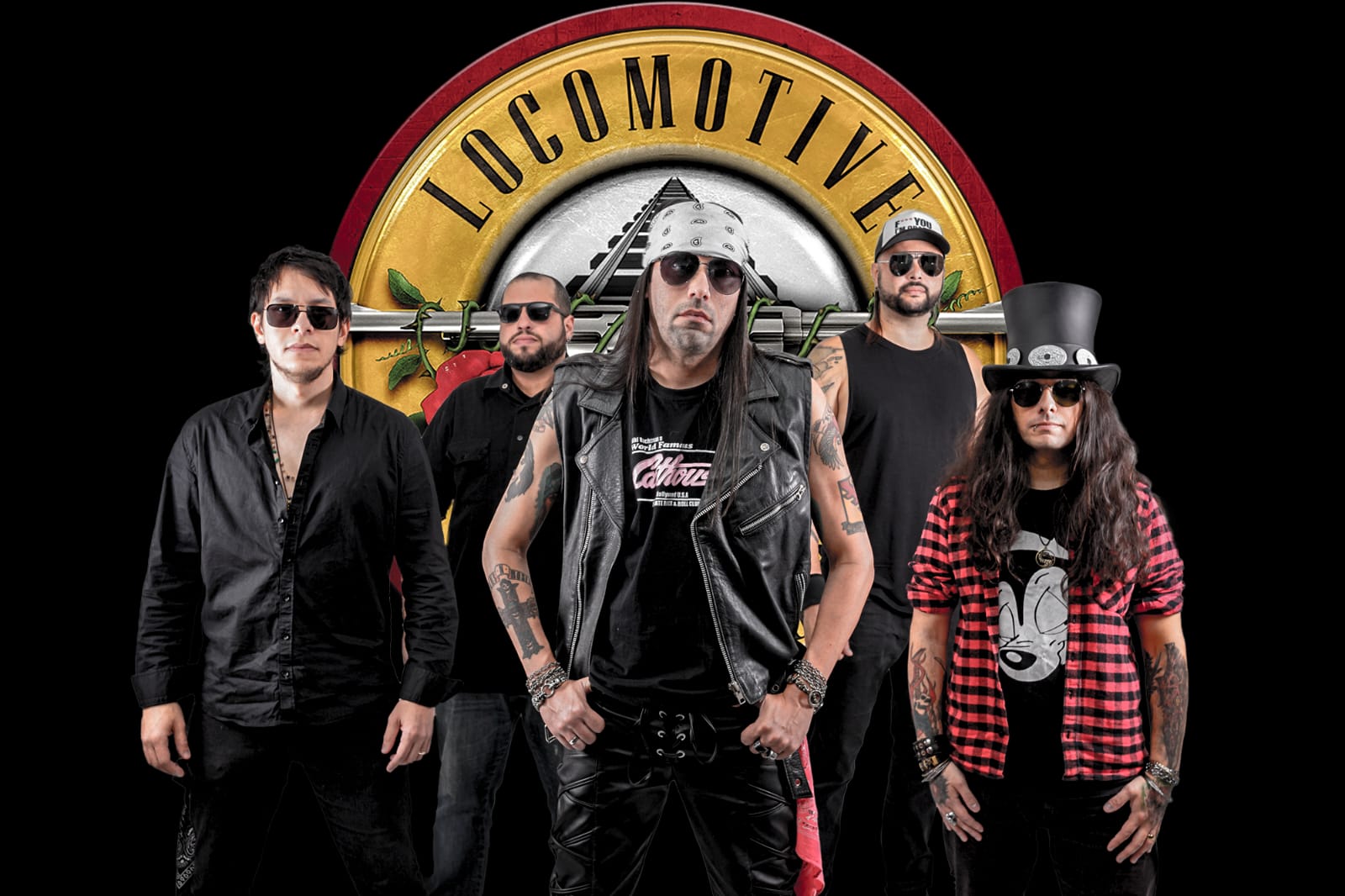 Banda cover Locomotive faz tributo ao Guns N' Roses