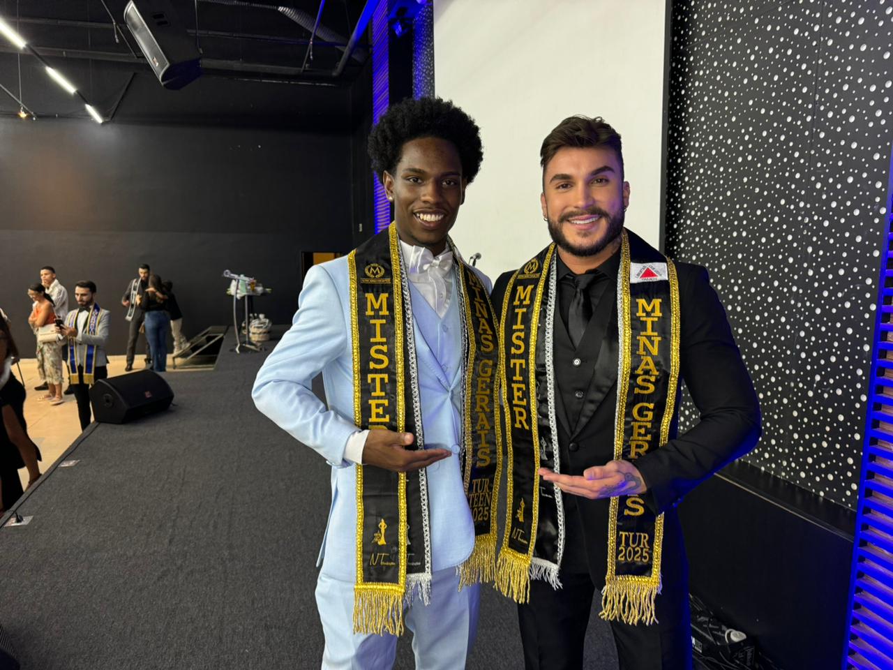 Bruno Trico, de Extrema, foi eleito Mister Minas Gerais Tour; Lipe Ferreira, de BH, ganhou como Mister Teen Tour