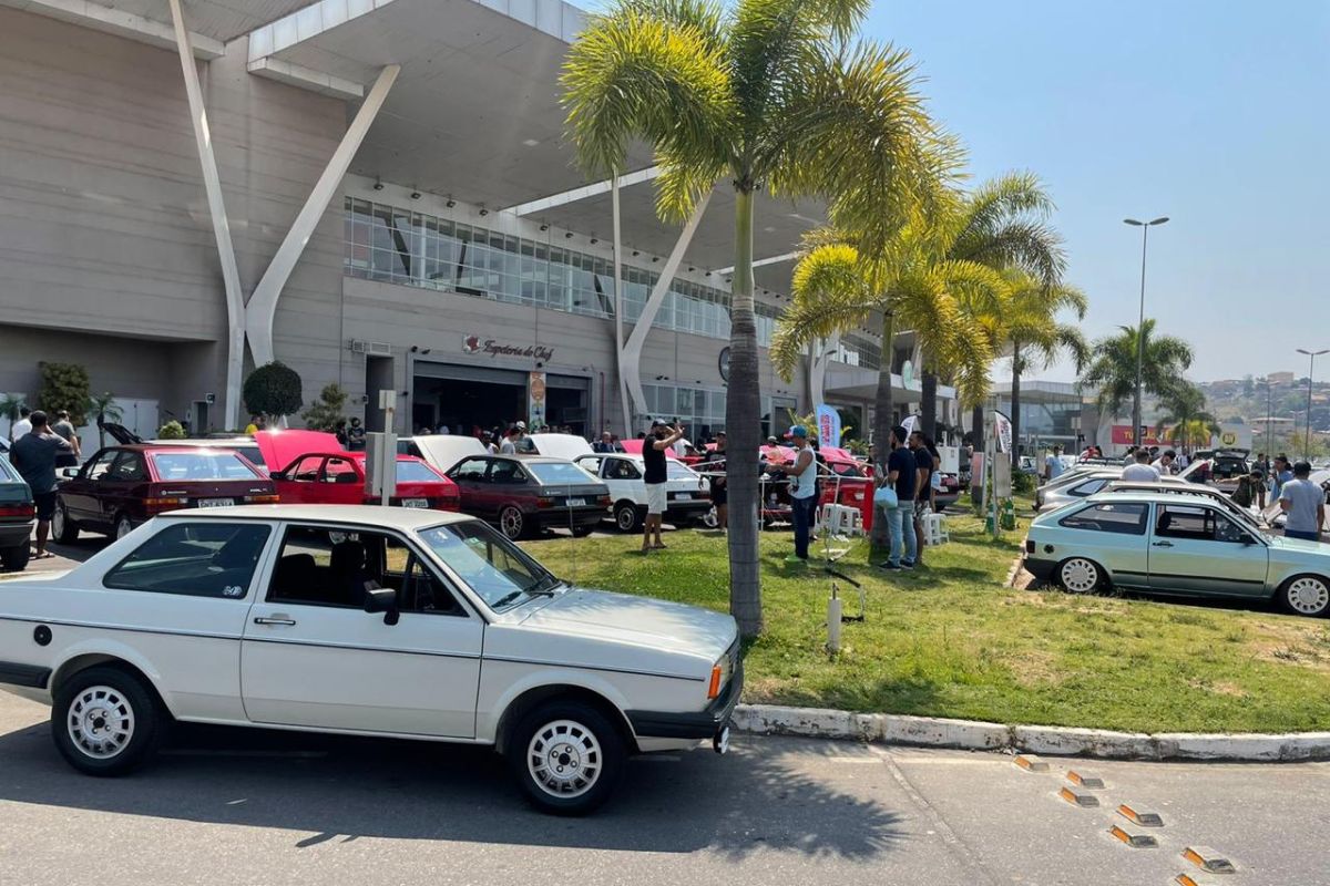 Centro de compras recebe o 1º encontro de 2025 neste sábado (6); expectativa é reunir entre 150 e 200 veículos 