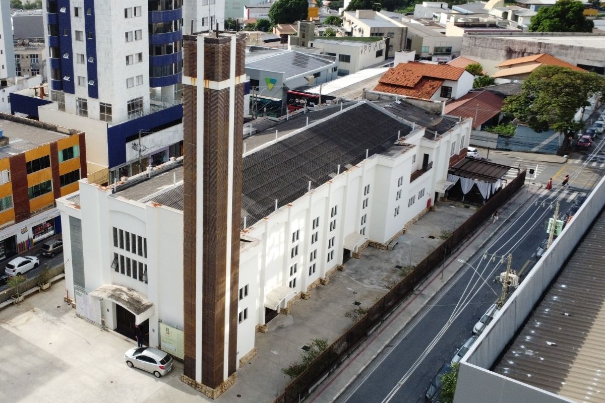 Conjunto arquitetônico do Santuário Arquidiocesano Nossa Senhora do Carmo abriga duas igrejas

