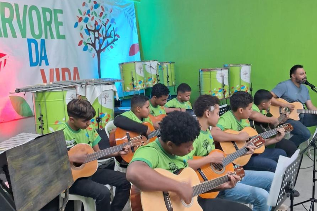Alunos do projeto comandaram diversas apresentações nessa segunda-feira (25/8)