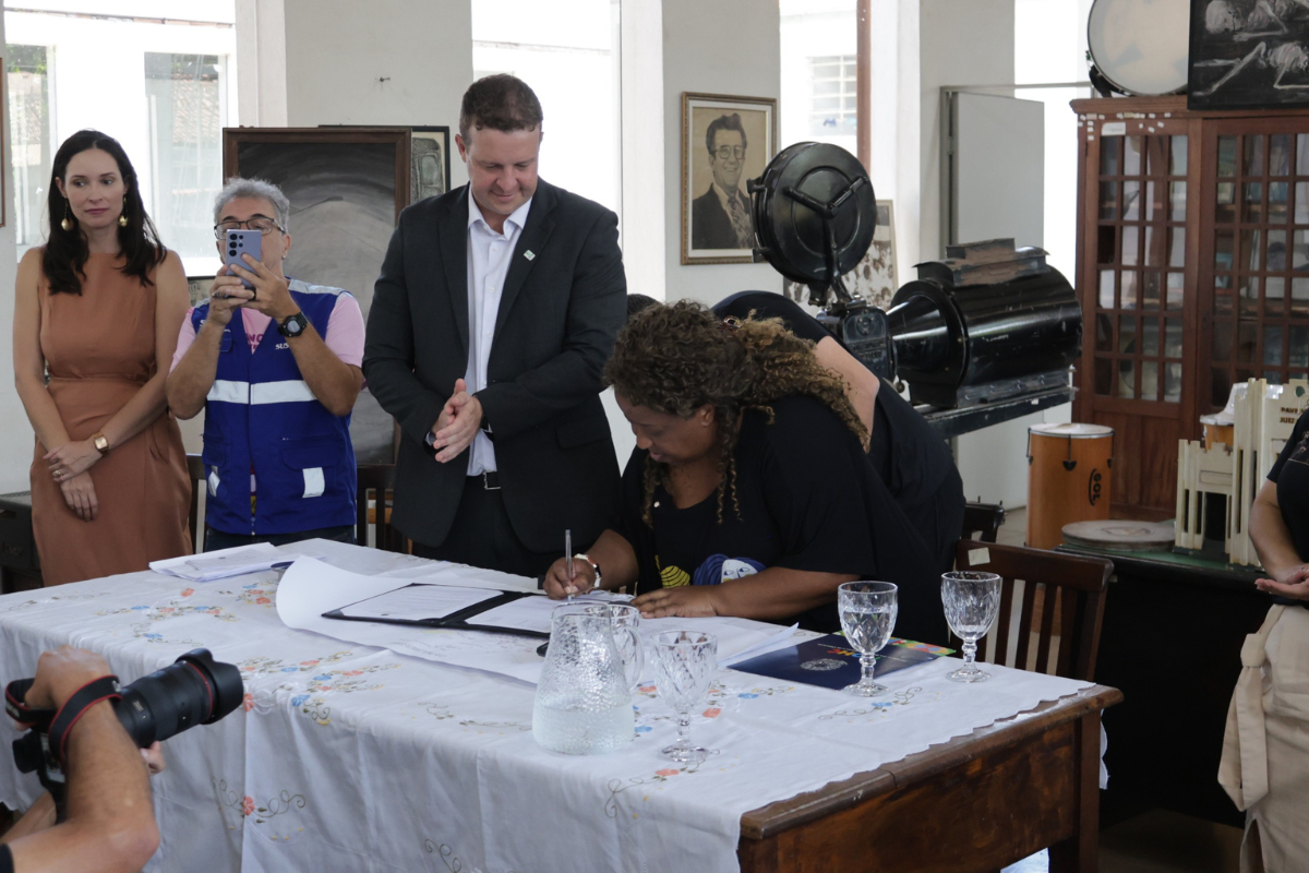 Solenidade foi realizada no Centro de Memória da Hanseníase Luiz Verganin, na Colônia Santa Isabel, na região do Citrolândia