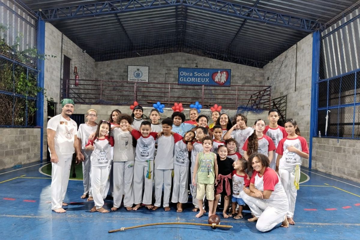 Encerramento terá cerimônia de formatura, batizado e troca de graduação dos integrantes do Grupo Arché Capoeira e do Projeto Capoeira Pedagógica
